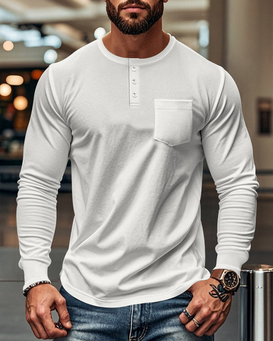 Top Atmungsaktiv Pullover Langarm Herren
