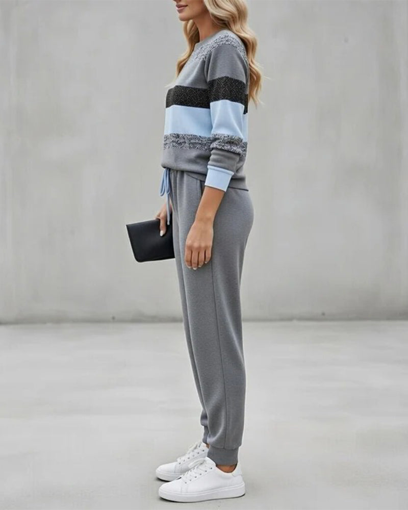 Zweiteiler Patchwork Casual