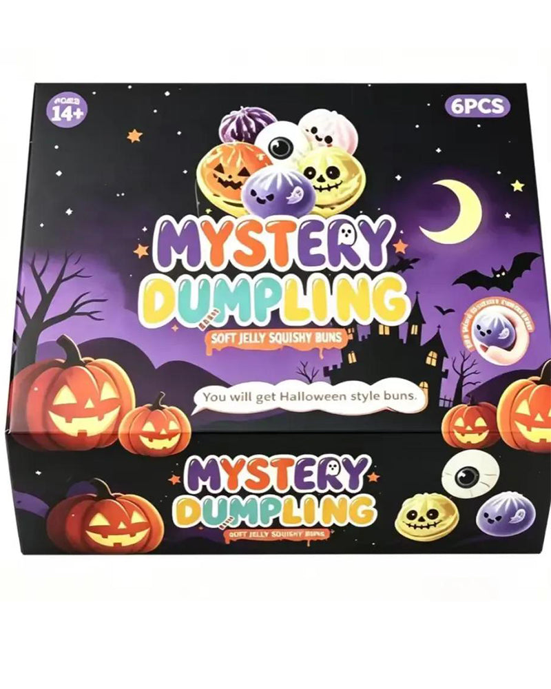 Halloween-Set Mit Süßen Gruseligen Geister-Maruko-Quetsch-Spielzeugen, Mini-Tragbarer Stressball, Sensorische Produkte Für Halloween-Artikel, Füllung Für Party-Tüten & Mini-Geschenke
