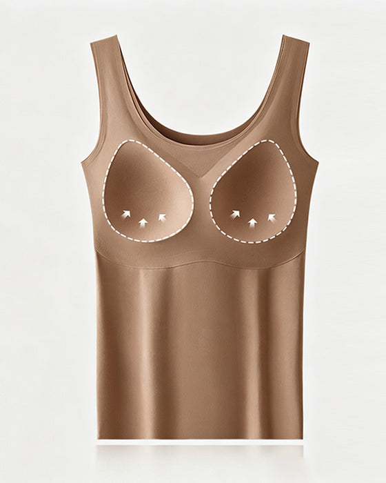 Tank Top Nahtlos Integrierter Bh
