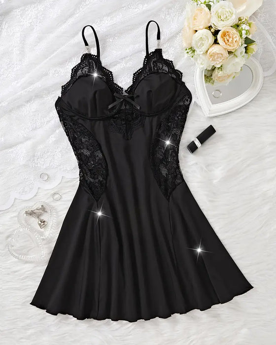 Nachthemd Sexy Strumpfhalter