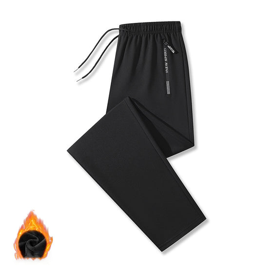 Hose Thermisch Fleece-Gefüttert Casual Aktiv