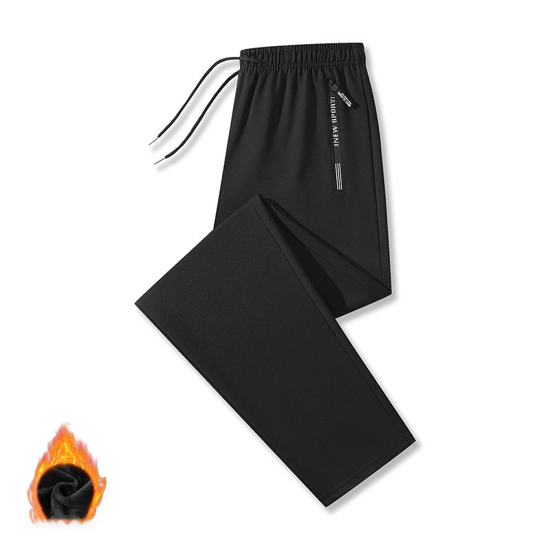 Hose Thermisch Fleece-Gefüttert Casual Aktiv