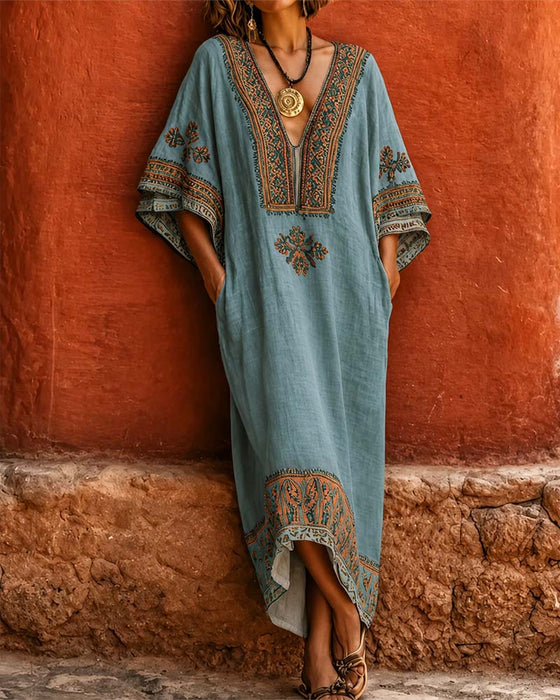 Kleid Bohemian Locker Lässig