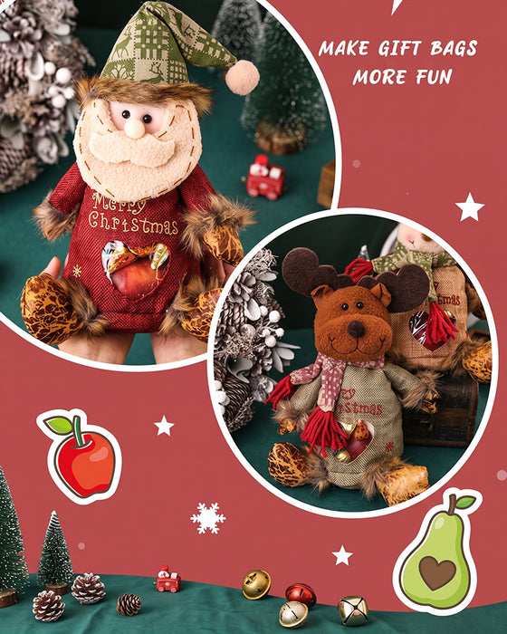 🎉 Letzter Tag Aktion 50% Rabatt 🎉 Weihnachtsgeschenktüten Mit Reißverschluss-Design