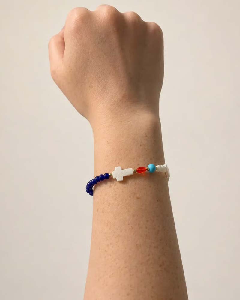 ✝️ Handgefertigtes Jesus Armband ❤️ Trage Die Geschichte. Trage Den Glauben.