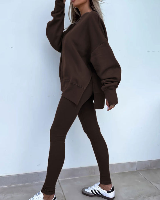 Set Slim Hose Locker Sweatshirt