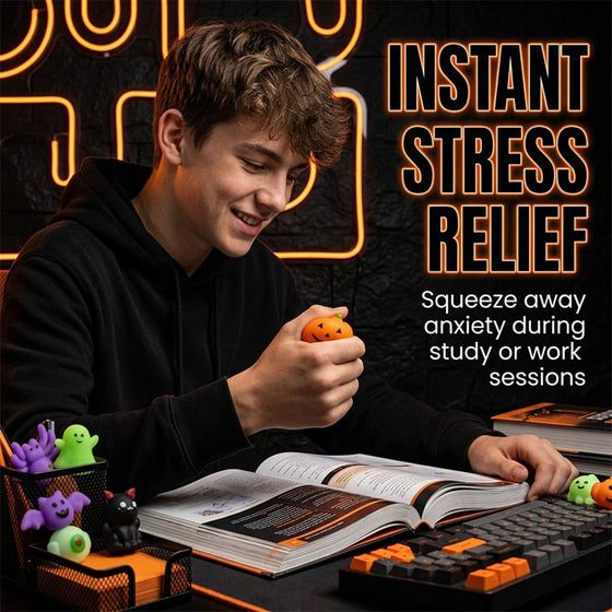 Halloween-Squishies Stressabbau-Spielzeugset