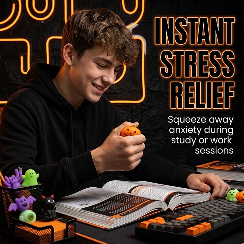 Halloween-Squishies Stressabbau-Spielzeugset