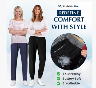 Damenhosen Ultra Stretch EisSeide Komfort Casual