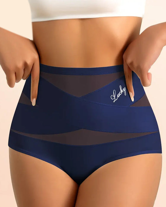 Unterwäsche Damen hoher Bund nahtlos Bauchkontrolle Po anhebend