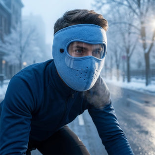 Thermischer Ohrenschutz Winter-Gesichtsmaske mit Schutzvisier