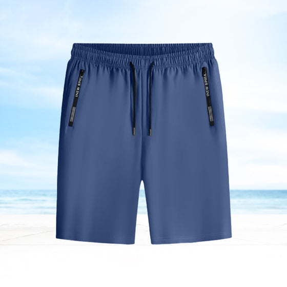Unisex Eis-Seide Schnell Trocknende Stretch-Shorts