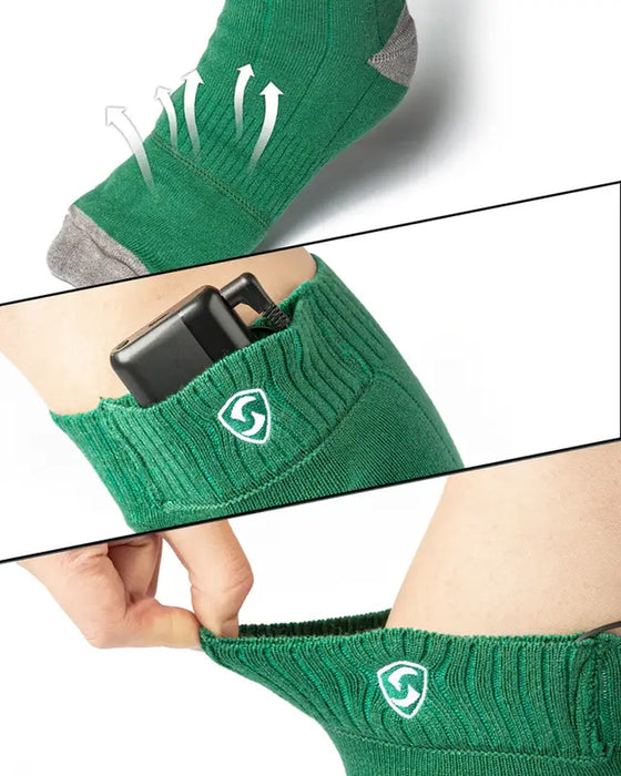 Socken Erwärmt