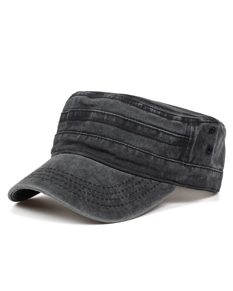 Flache Oberseite Trendy Mütze