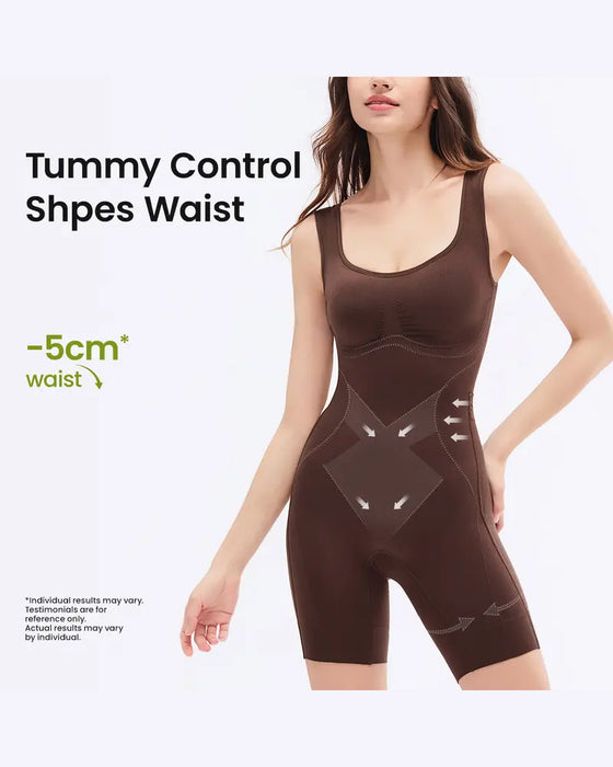 Bauchkontrollierender und Gesäßhebender Faja Bodysuit