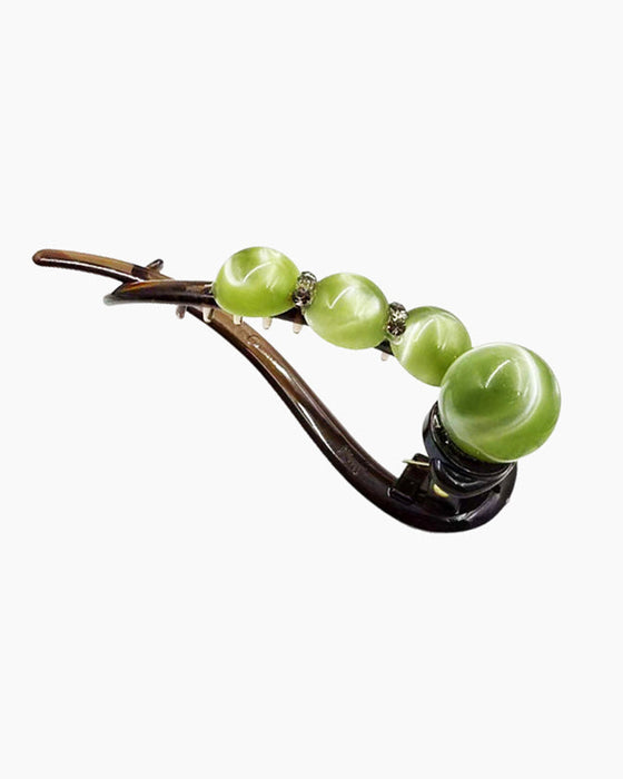 Elegante Haarklammer für Rückenhaarfrisuren