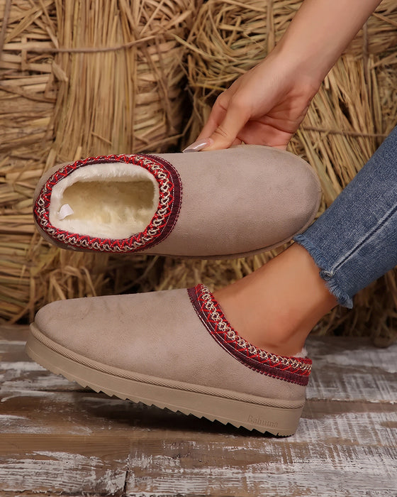 Damen Hausschuhe Slip-On