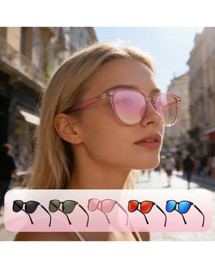 Sonnenbrille Großes Gestell Polarisiert