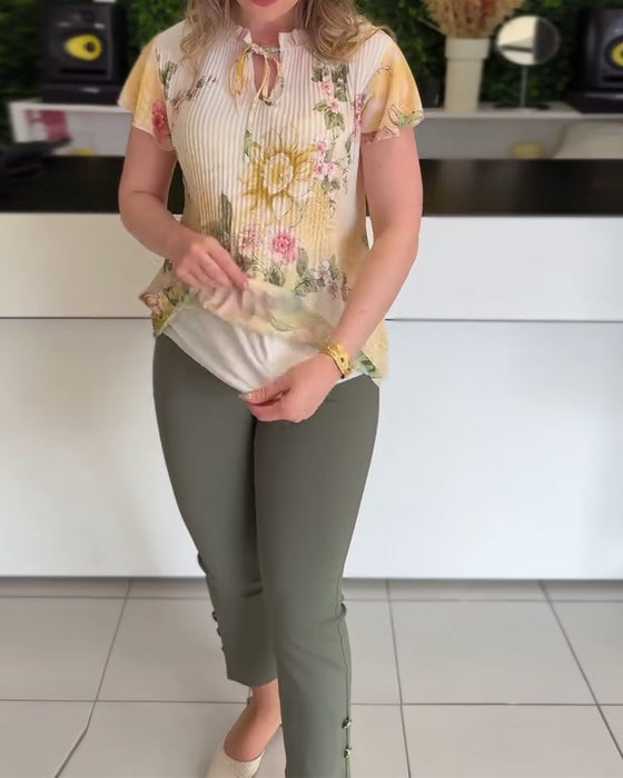 Bluse Bedruckt Stilvoll