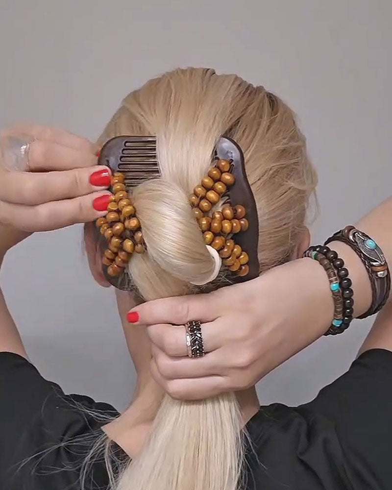 Magischer Haarstylingkamm, Französischer Stil Haarspange