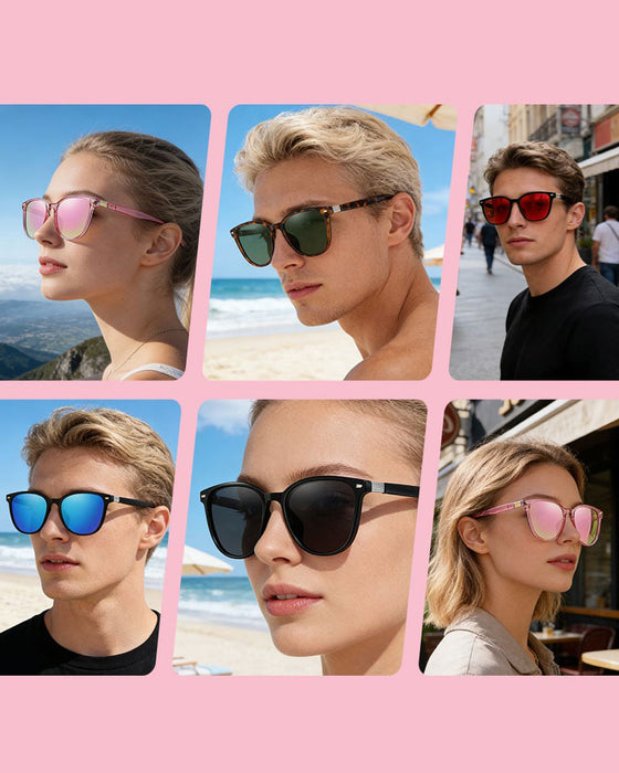 Sonnenbrille Großer Stil Polarisiert