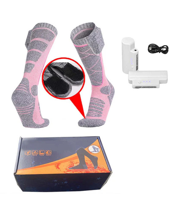 Universelle waschbare beheizte Socken mit Batterie