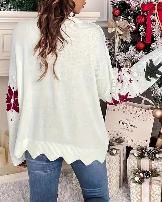 Pullover Weihnachtsbaum Design