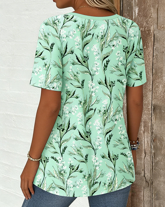 Bluse Fresh V-Ausschnitt