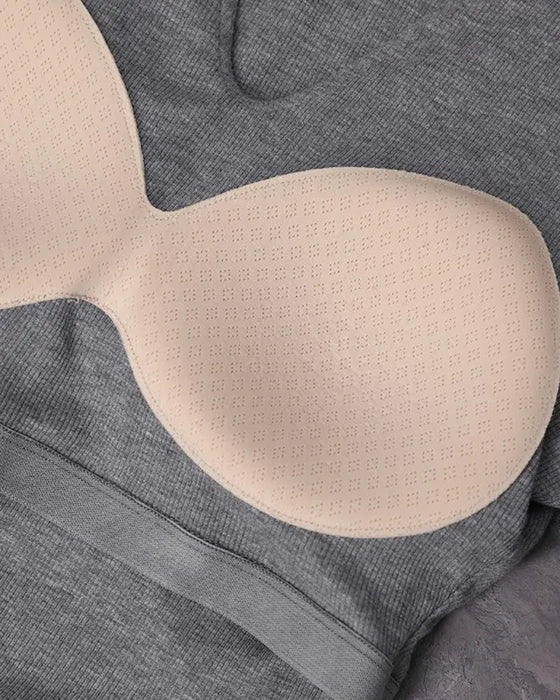Universelles Camisole T-Shirt Mit Eingebautem BH