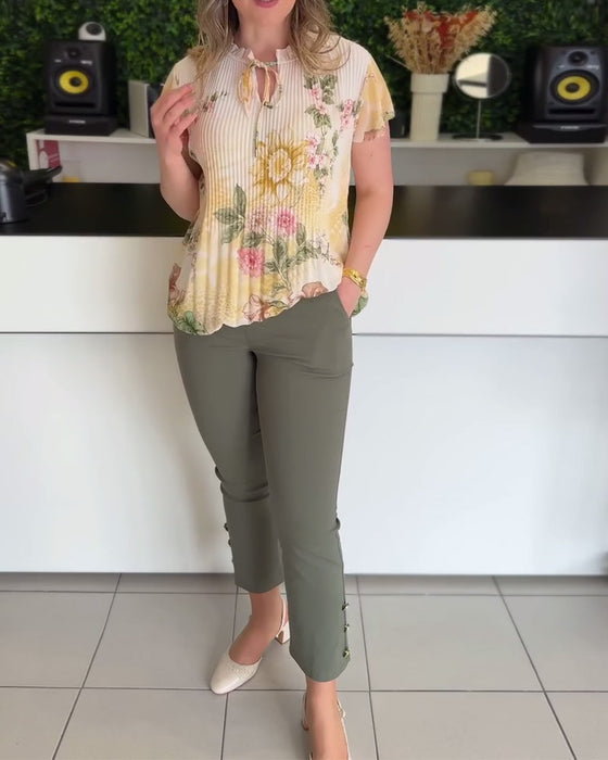 Bluse Bedruckt Stilvoll