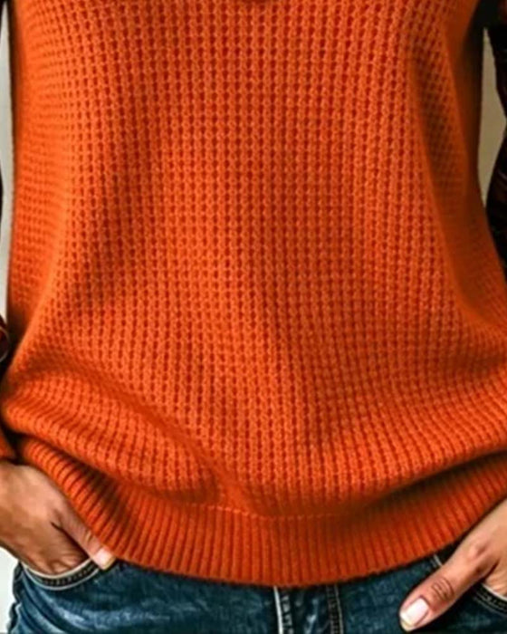 Sweatshirt Langarm Reverskragen