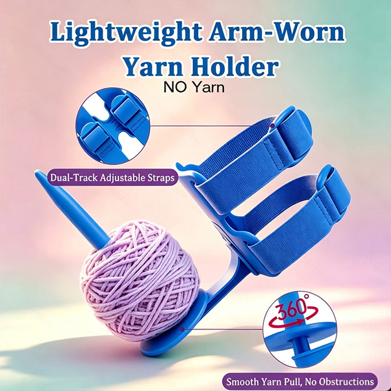 Stricken & Häkeln Verstellbarer Garnhalter Für Arm