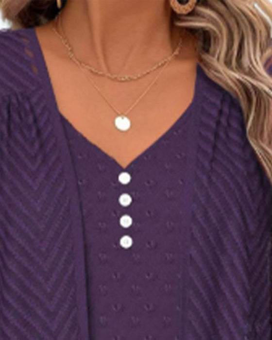 Top 3D-Blumendruck zweiteilig