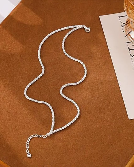 🏖️ Fußkettchen Damen Kc Gold & Sterling Silber