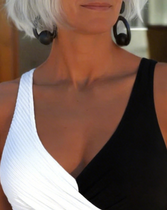 Einteiler Kreuz Farbblock