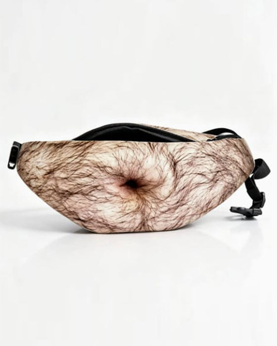Lustige Bauchtasche – Realistische Bauchtasche als Gag
