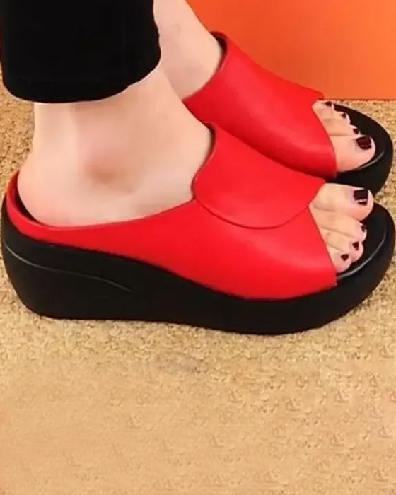 Sandalen Weiche Sohle Keil
