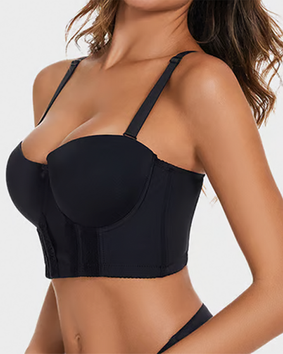 Damen-BH mit verstellbaren Trägern und Spitze – hebt und formt perfekt