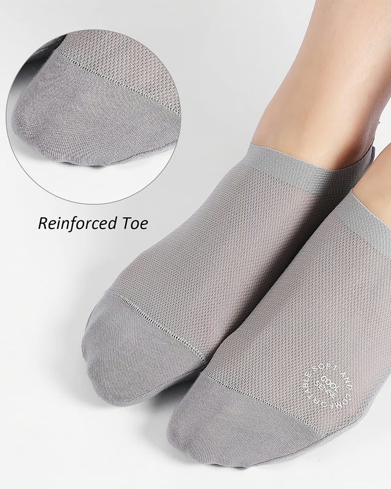 Socken Herren Eis Seide Boot