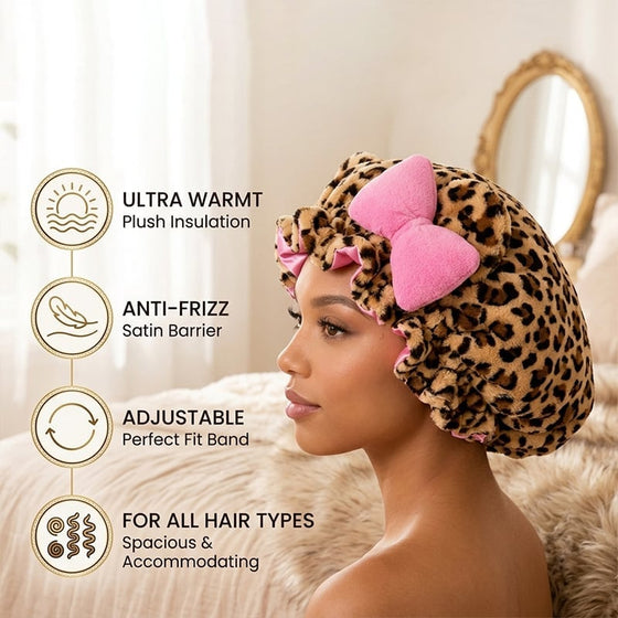 Stirnband Leopard Gestreift 3D Haare