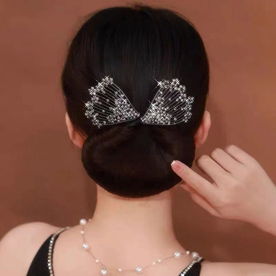 Haarspange leichte Luxus elegant Twist
