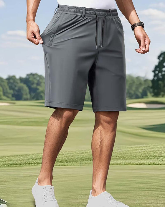 Shorts Elastische Taille Kordelzug Herren