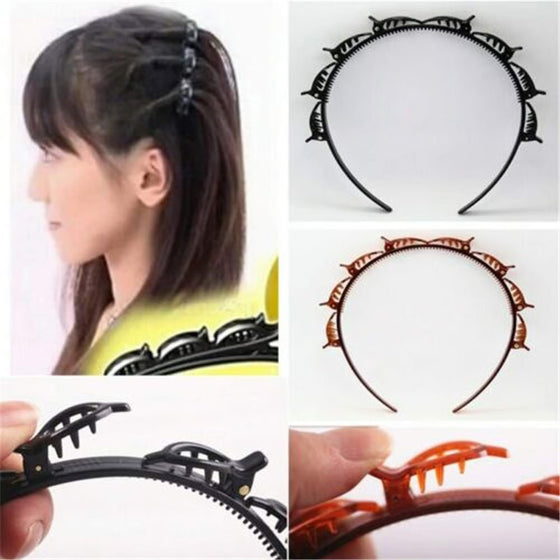 Frisur Stirnband Mit Clips