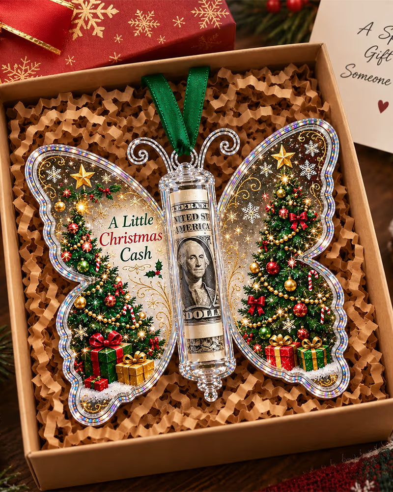 Schmetterling Weihnachten Bargeld Geschenk Dekoration