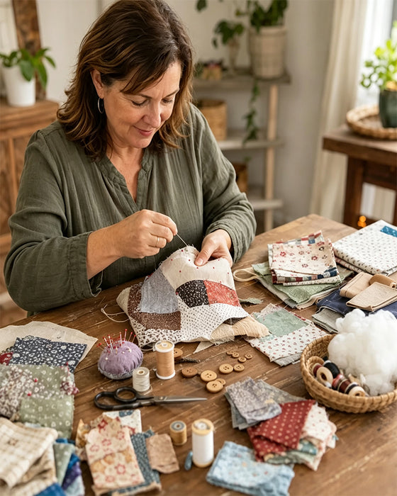 🧵 DIY Patchwork Gnome Set – Erstelle Deinen Eigenen Bezaubernden Gnom 🧙‍♂️