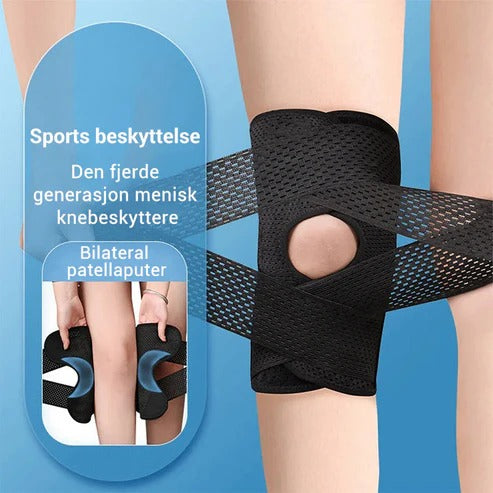 Atmungsaktive Kniebandagen für Meniskus