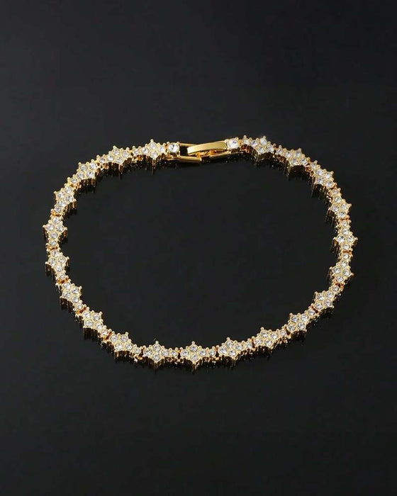 Armband Klassisch Funkelnd Kubischer Zirkon Gedenkschmuck