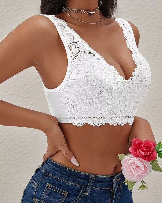 Lingerie Push-up Nahtlos Spitze