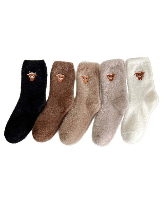 Socken Süße Kuh Hausschuhe